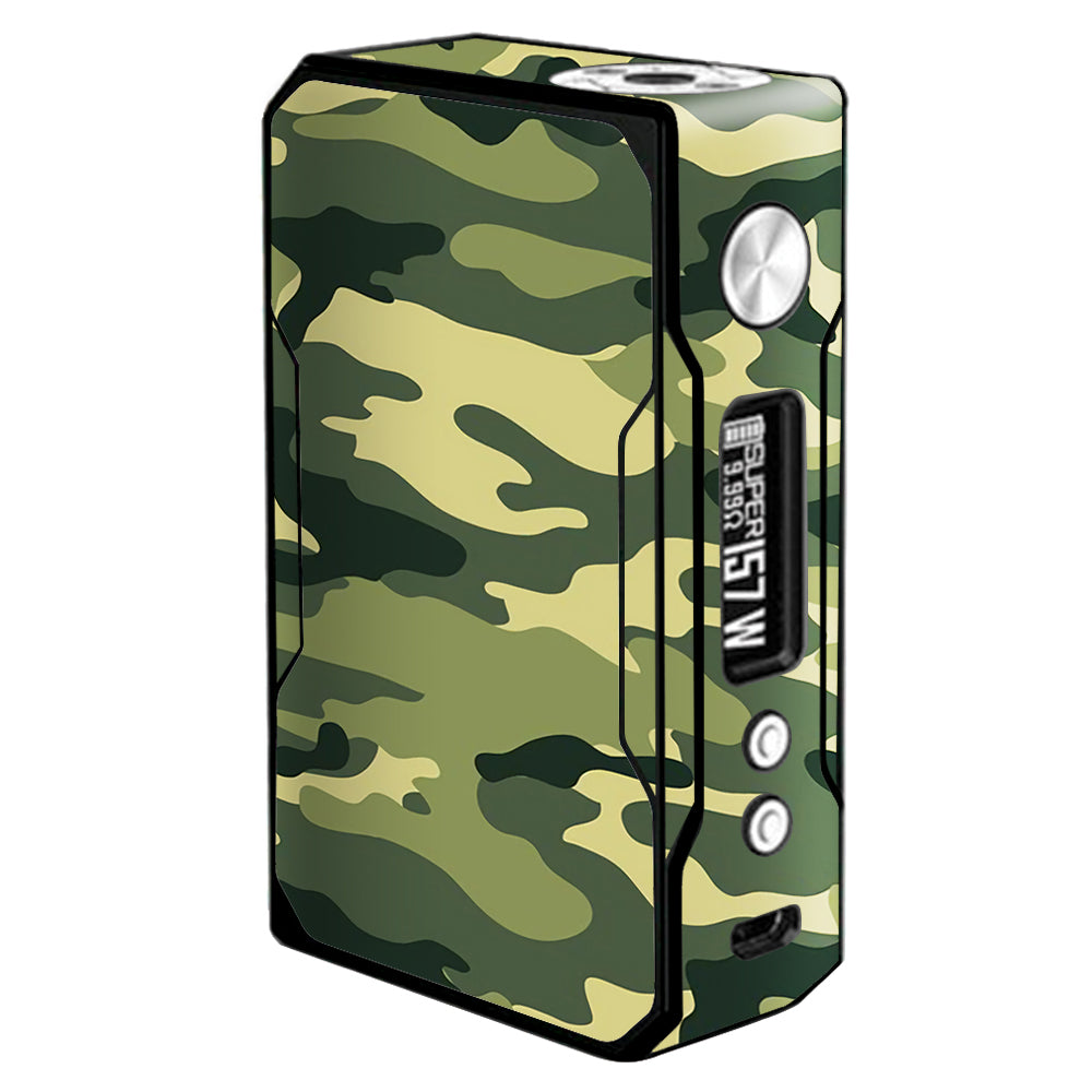 Skin Decal for Voopoo Drag 157W Vape / Green Camo original Camouflage itsaskin.com Skin Decal for Voopoo Drag 157W Vape / Green Camo original Camouflage itsaskin.com