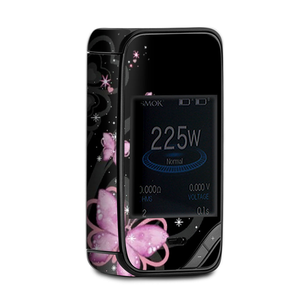  Pink Majestic Butterflies Hearts X-Priv Smok Skin