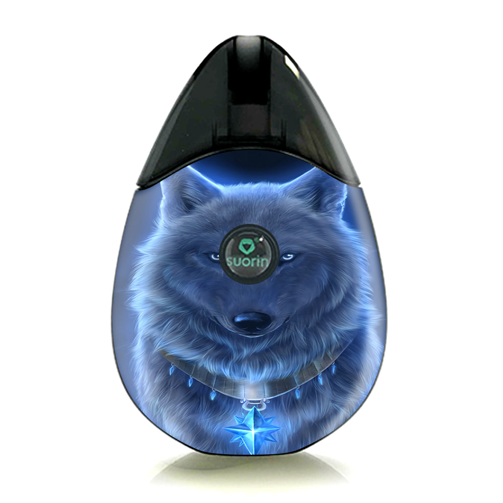  Glowing Celestial Wolf Suorin Drop Skin