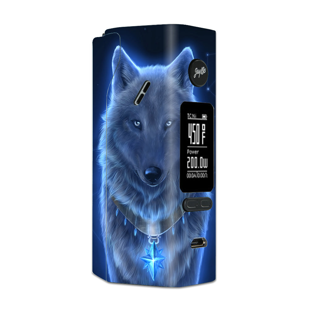  Glowing Celestial Wolf Wismec Reuleaux RX 2/3 combo kit Skin