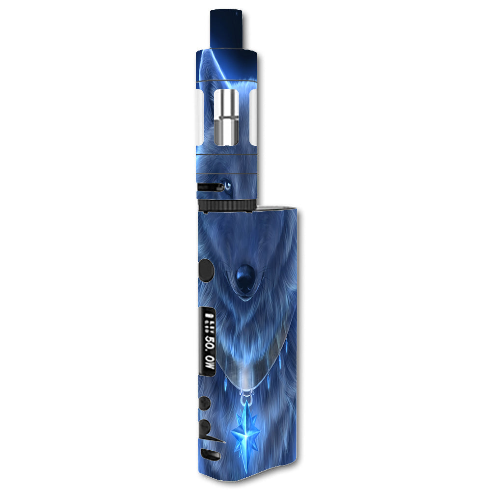Skin Decal for Kangertech Subox Nano Vape Mod / Glowing Celestial Wolf ...