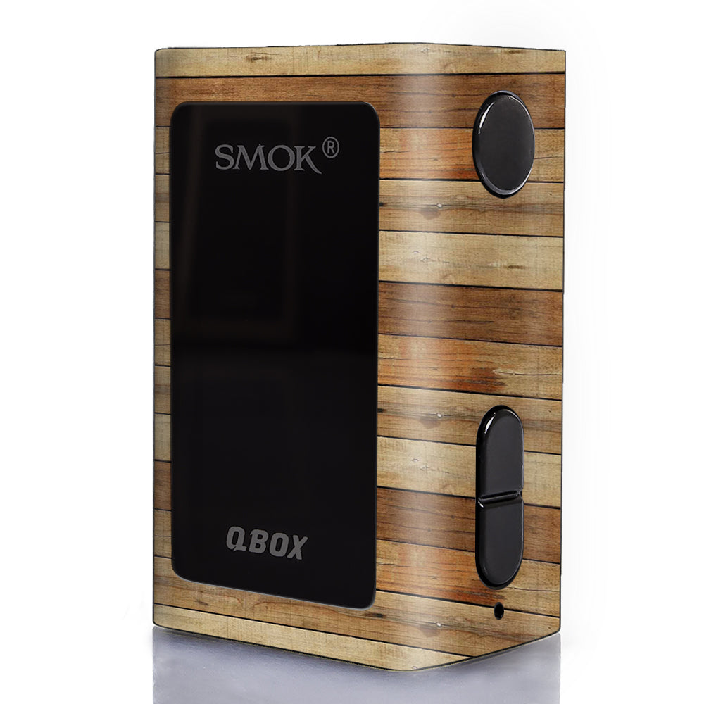  Wood Panels Plank Smok Q-Box Skin