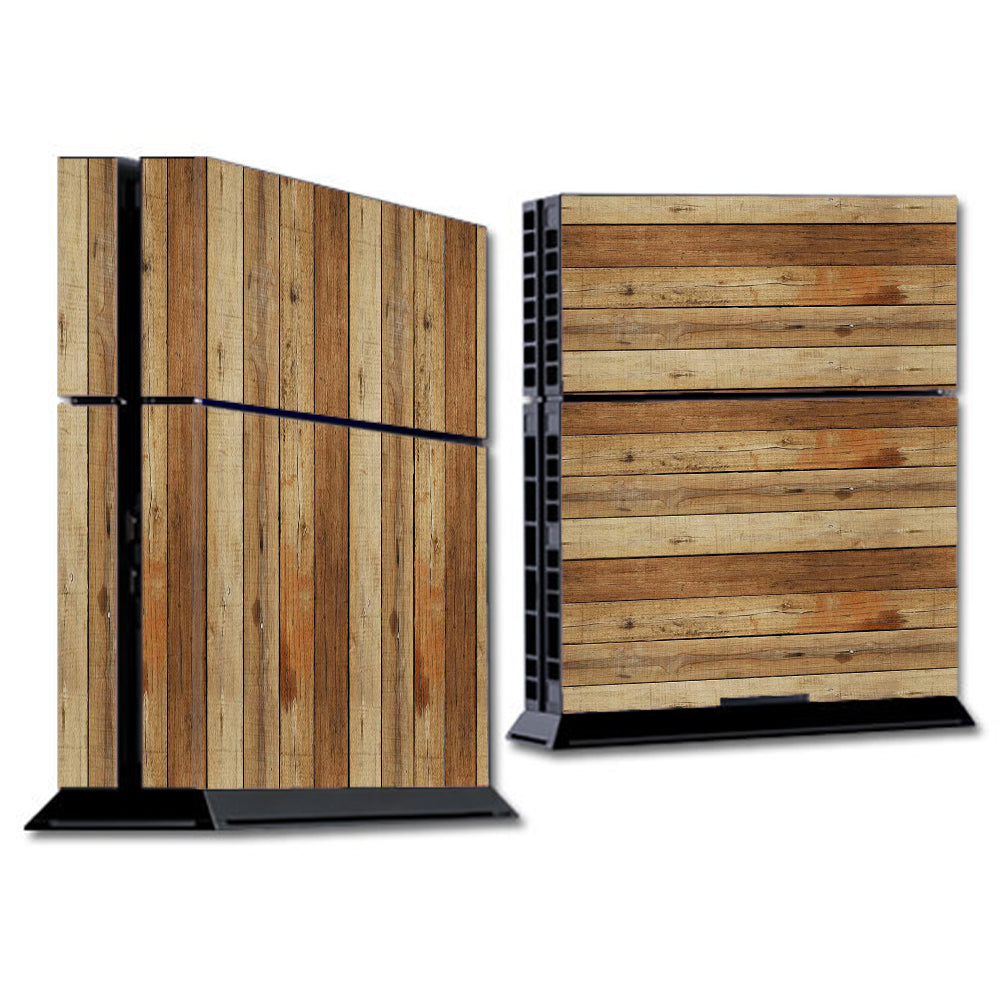  Wood Panels Plank Sony Playstation PS4 Skin