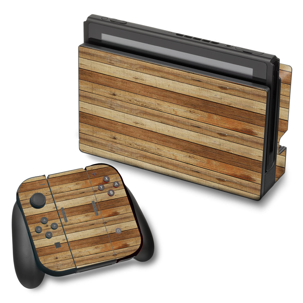  Wood Panels Plank Nintendo Switch Skin