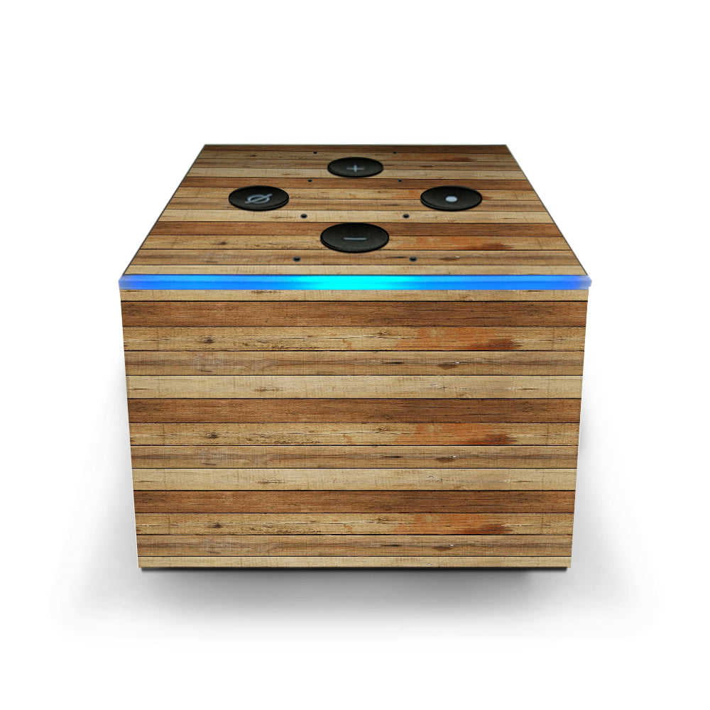  Wood Panels Plank Amazon Fire TV Cube Skin