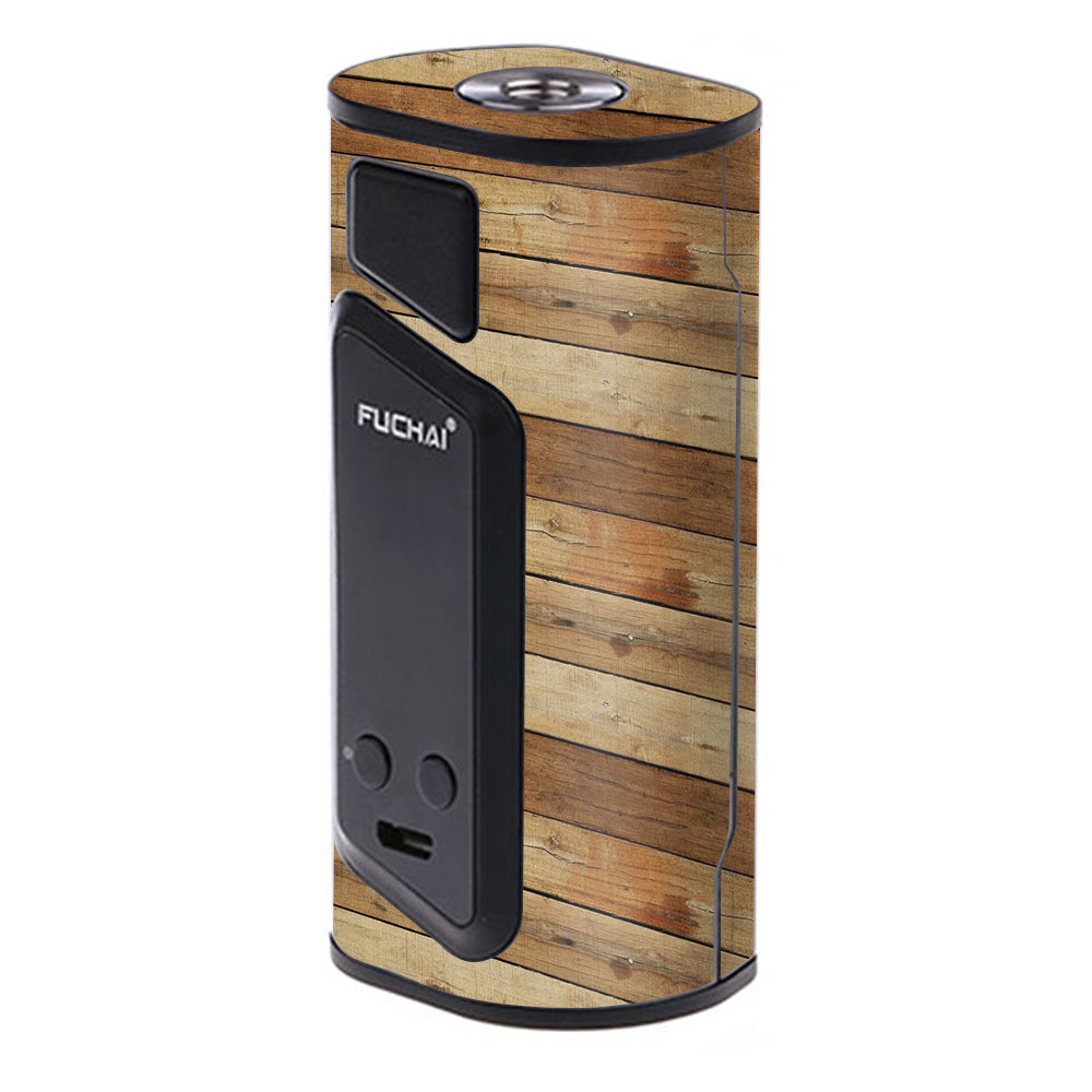 Skin Decal for Sigelei Fuchai Duo-3 175W TC Vape / Wood Panels Plank –  itsaskin.com