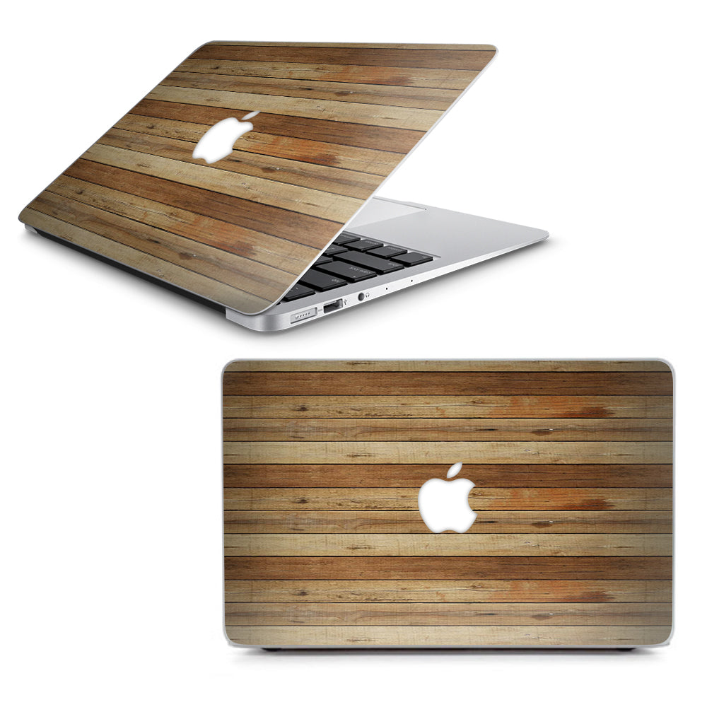  Wood Panels Plank Macbook Air 13" A1369 A1466 Skin