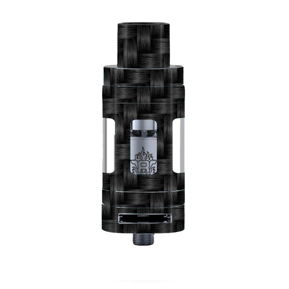  Black Grey Carbon Fiber Weave Smok TFV8 Tank Skin