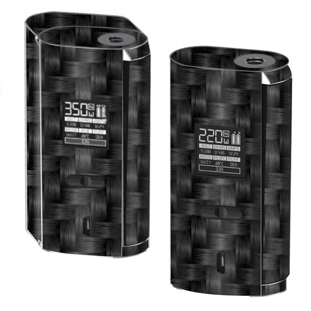  Black Grey Carbon Fiber Weave Smok GX2/4 350w Skin
