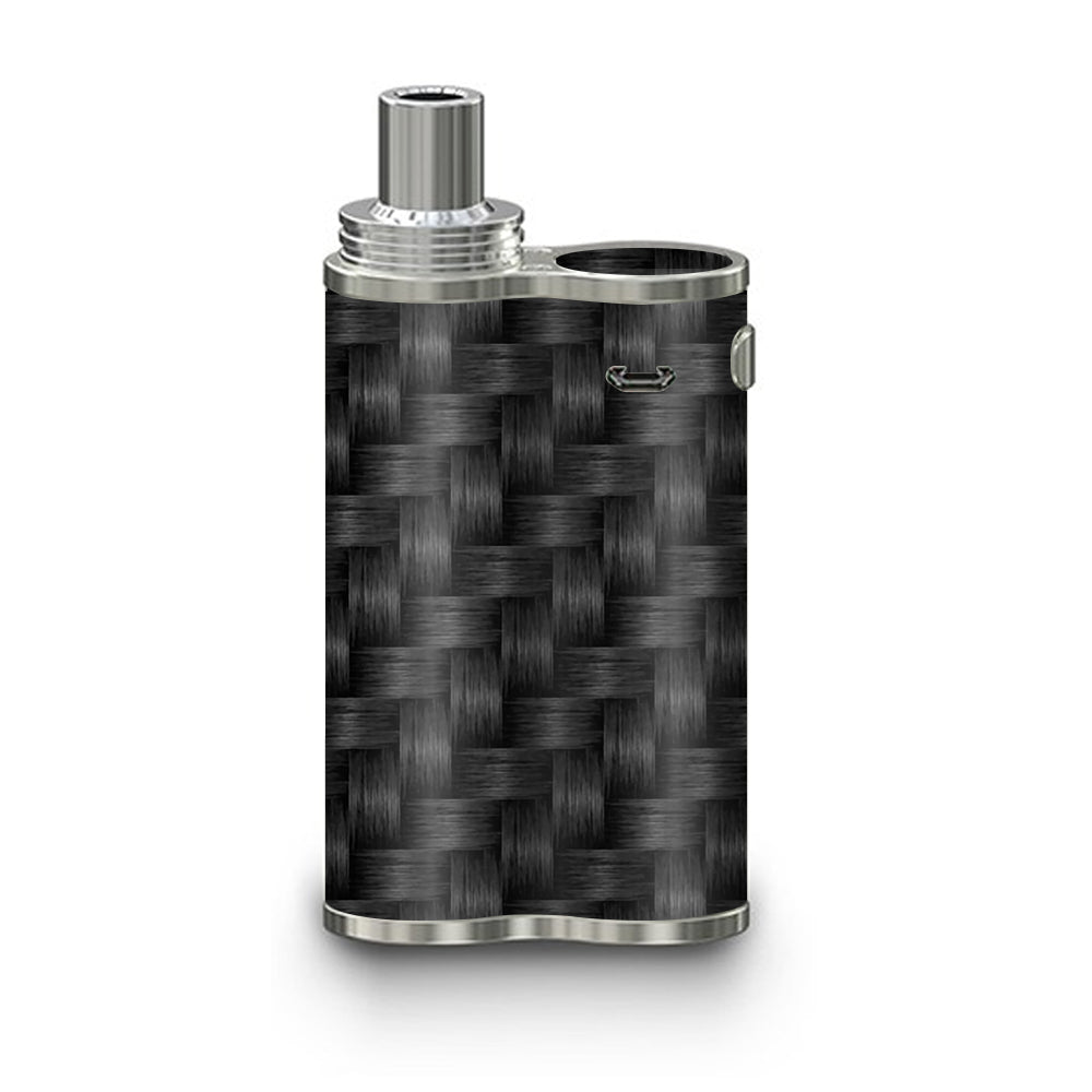  Black Grey Carbon Fiber Weave eLeaf iJustX Skin