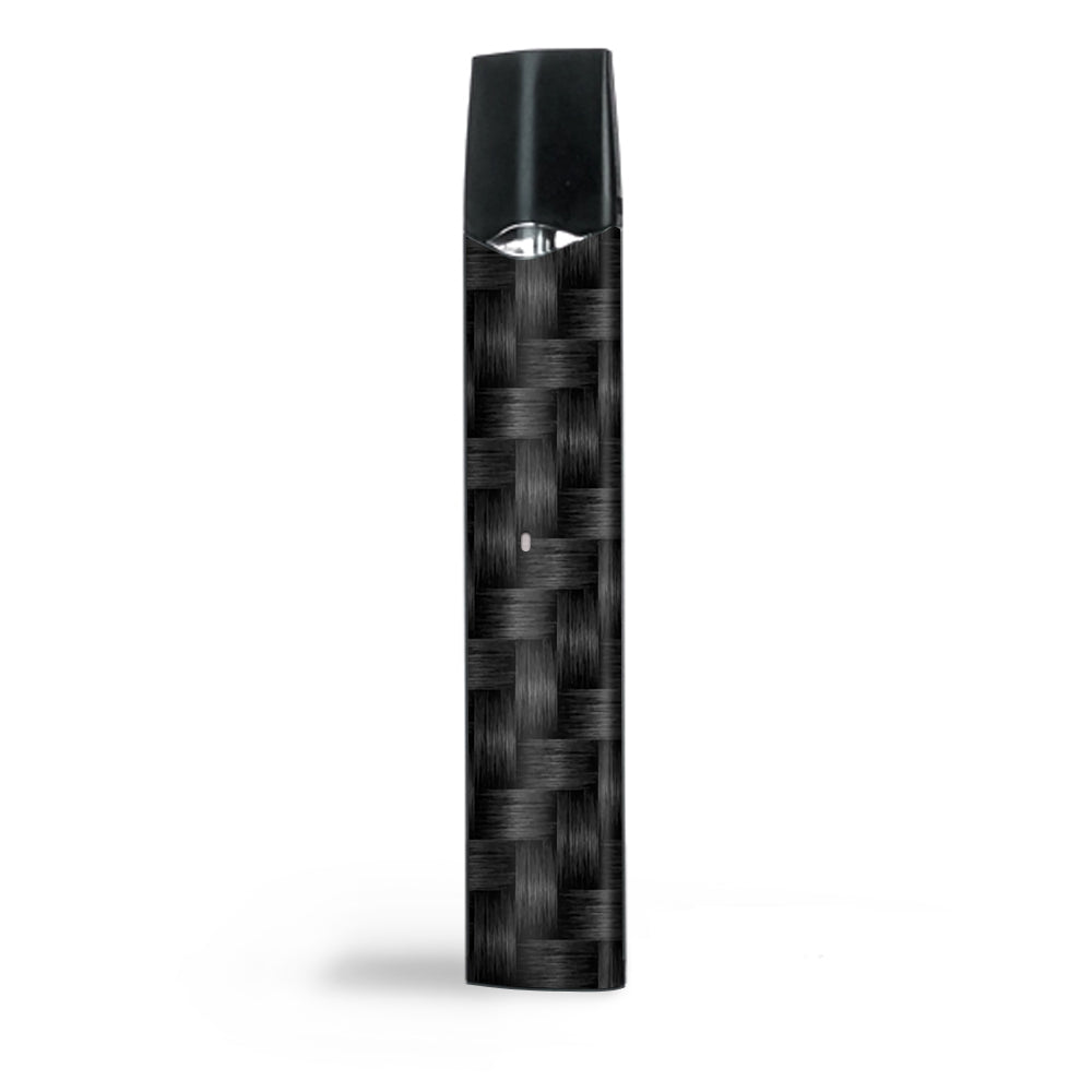  Black Grey Carbon Fiber Weave Smok Infinix Ultra Portable Skin