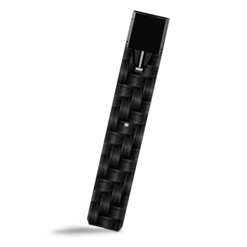  Black Grey Carbon Fiber Weave Smok Fit Ultra Portable Skin
