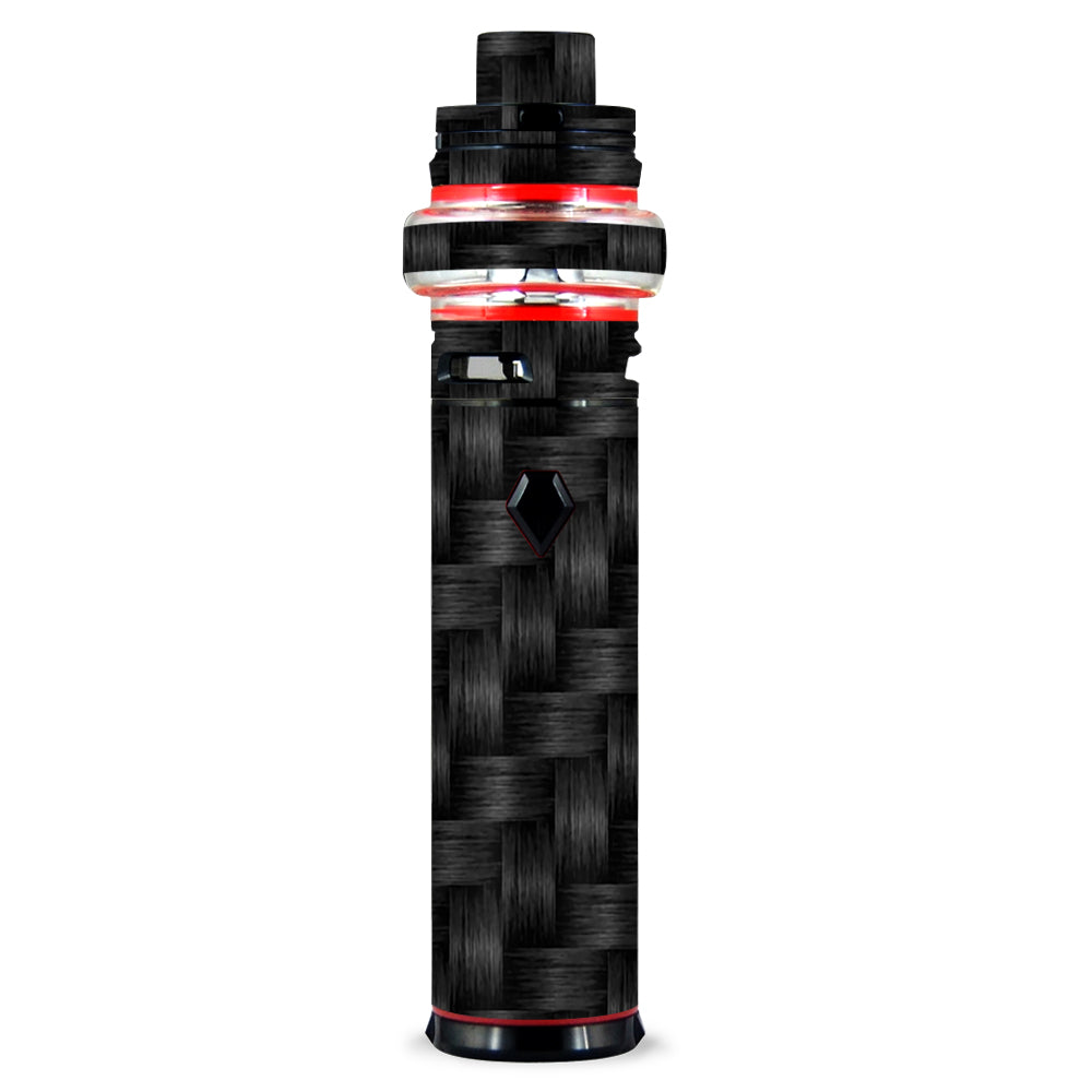  Black Grey Carbon Fiber Weave Smok stick V9 Max Skin