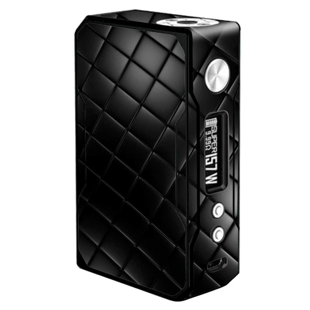  Black Leather Chesterfield Voopoo Drag 157w Skin