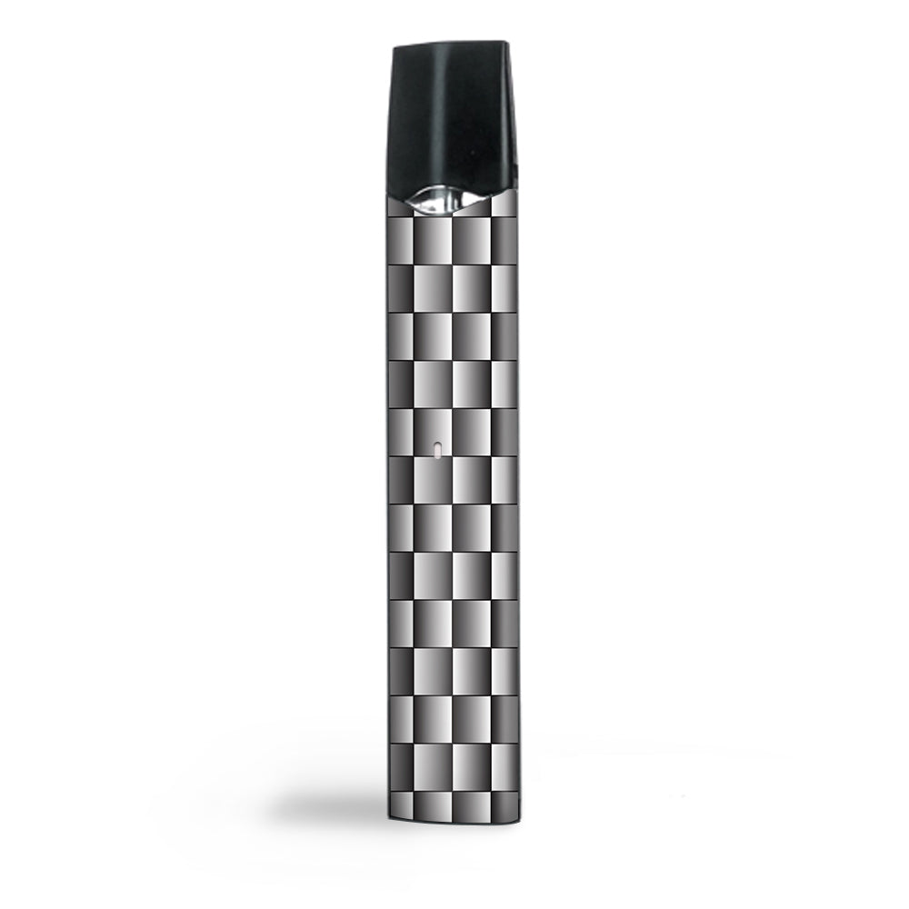  White Grey Carbon Fiber Look Smok Infinix Ultra Portable Skin