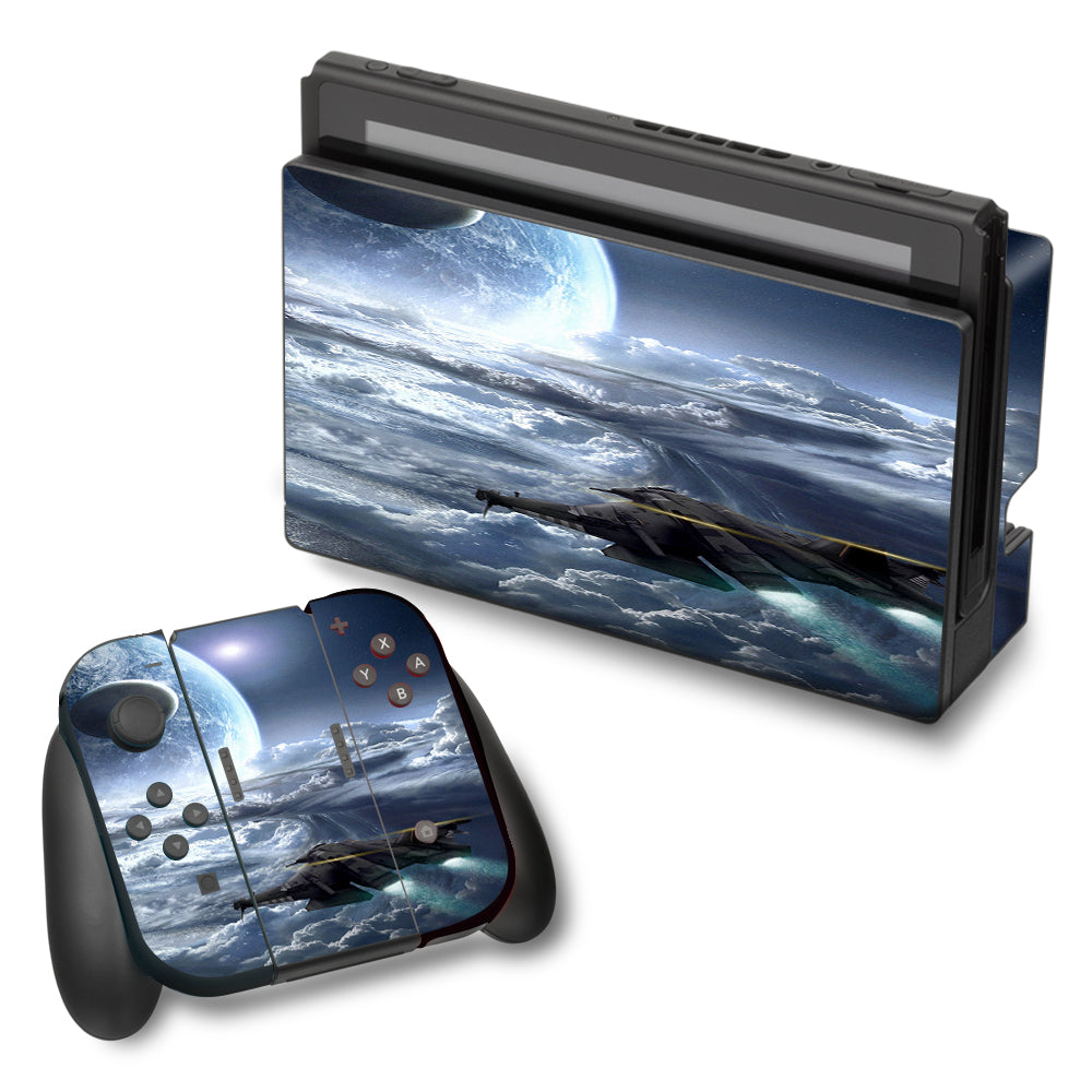  Galactic Spaceship Star Ship Nintendo Switch Skin