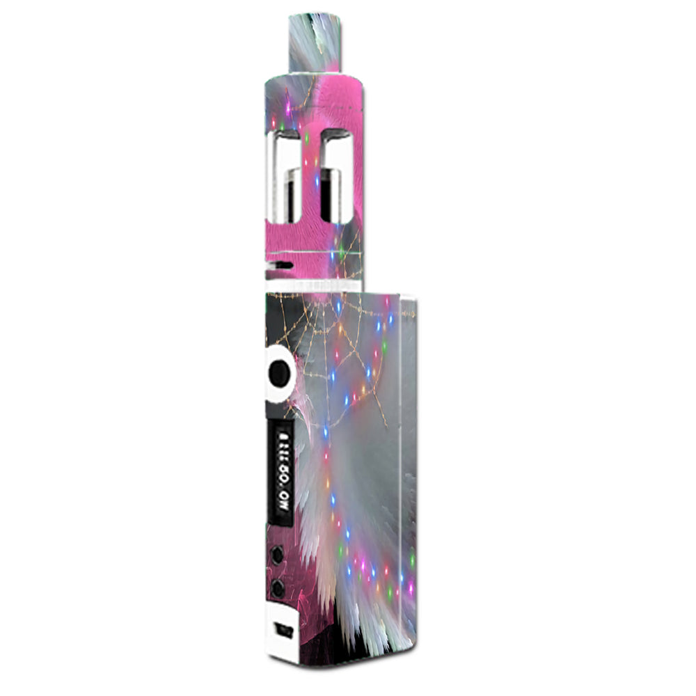 kangertech vape mod Skin Decal for Subox Mini / Mystic Pink Hearts Feathers – Flavor:Pineapple Delight Best Refillable Pod Vapes 0% Nicotine Disposable