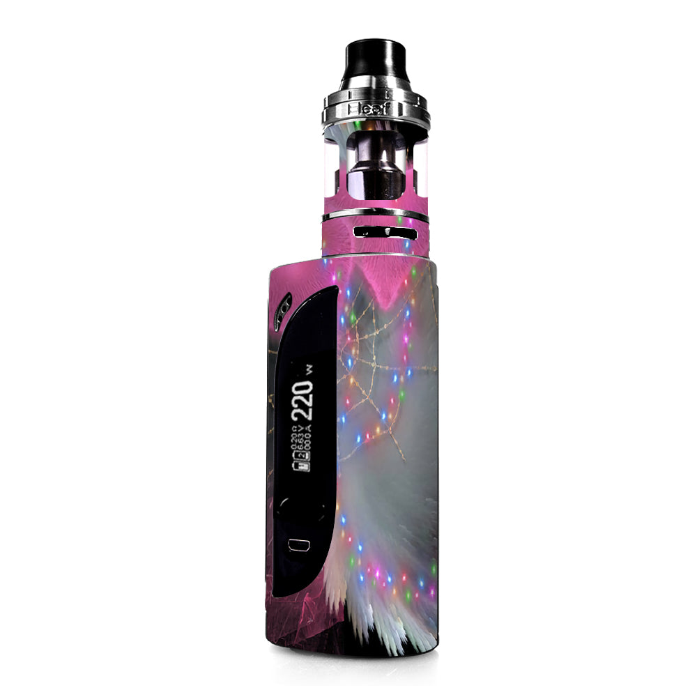  Mystic Pink Hearts Feathers eLeaf IKONN 220 Skin