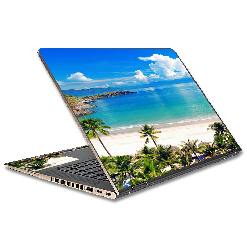  Tropical Paradise Palm Trees HP Spectre x360 13t Skin