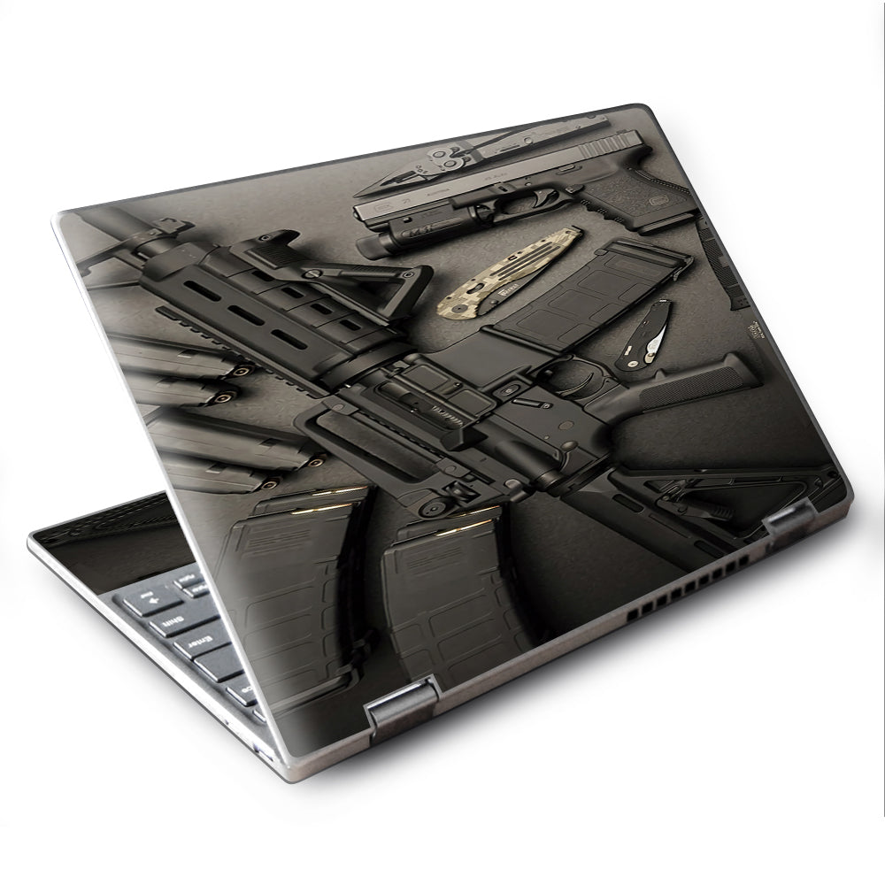 Edc Ar Pistol Gun Knife Military Lenovo Yoga 710 11.6" Skin