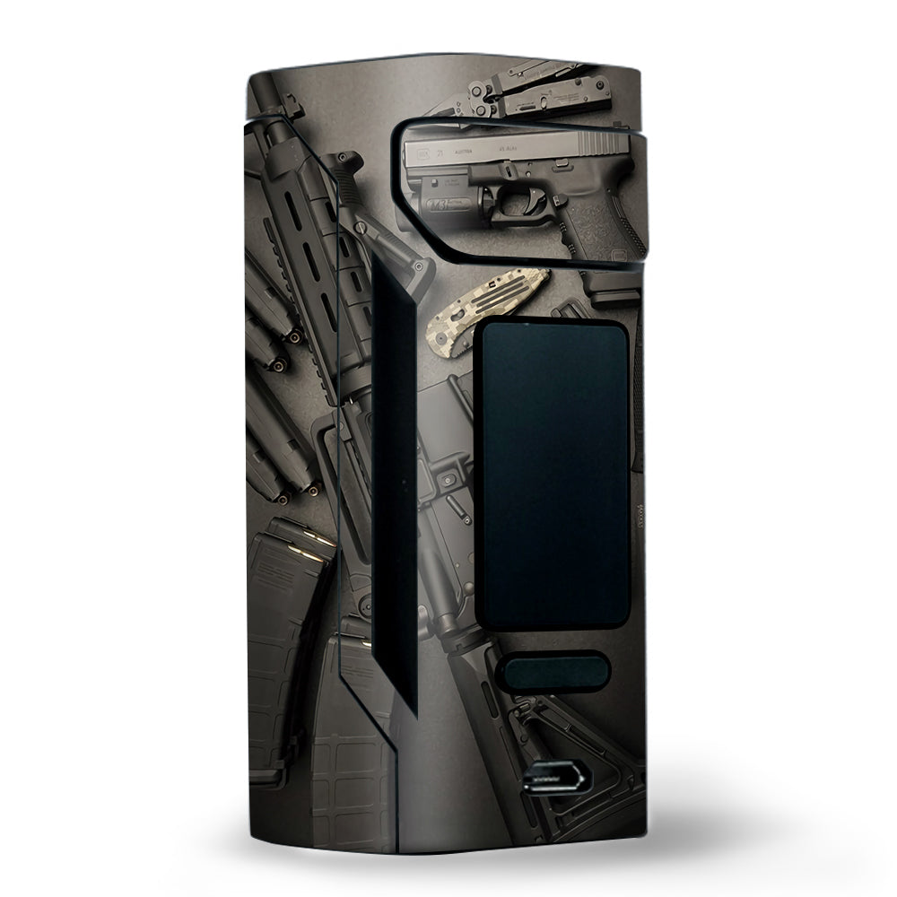  Edc Ar Pistol Gun Knife Military Wismec RX2 20700 Skin