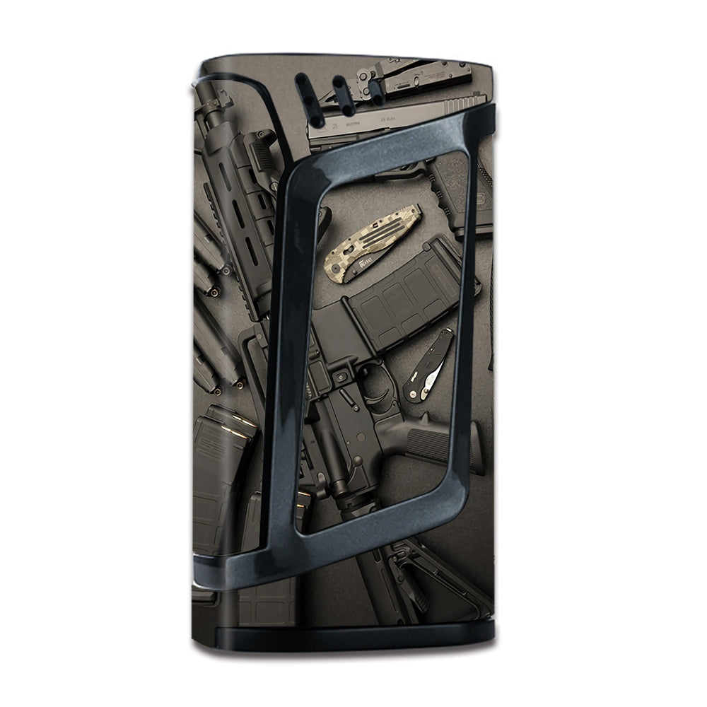  Edc Ar Pistol Gun Knife Military Smok Alien 220W Skin