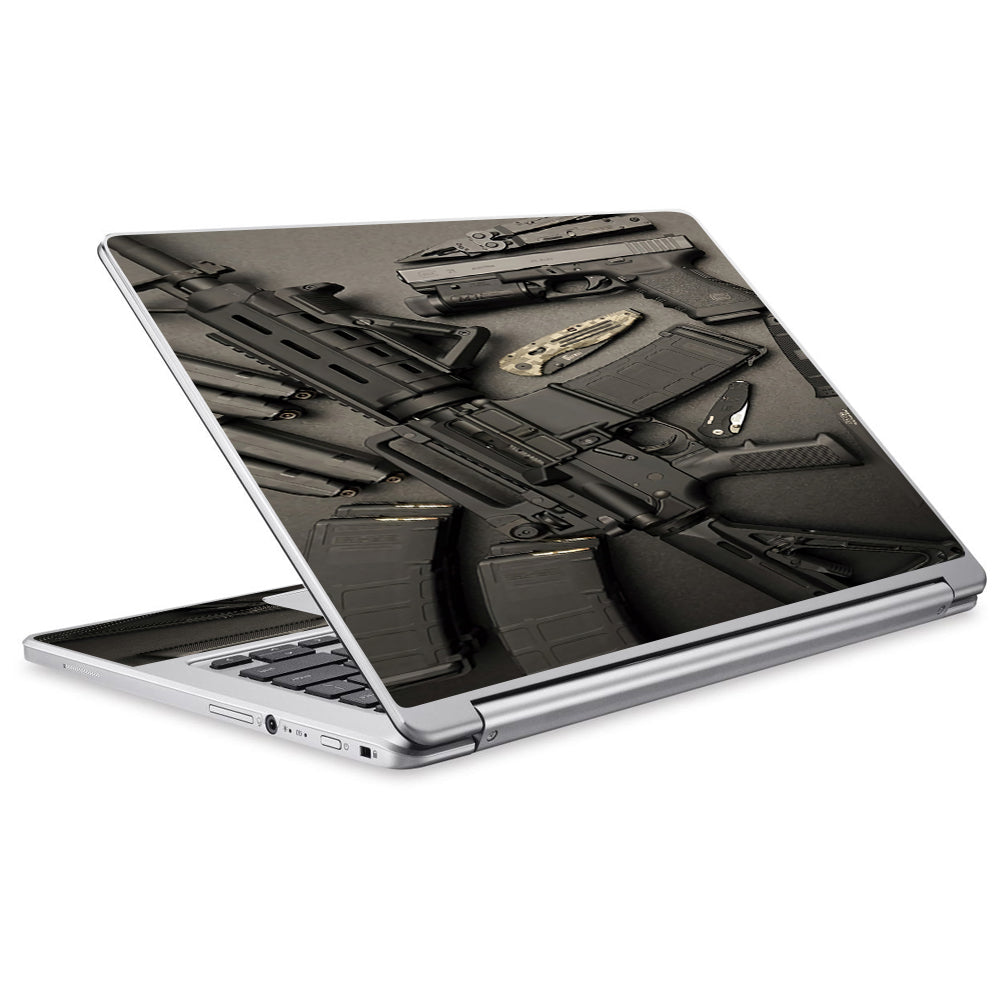  Edc Ar Pistol Gun Knife Military Acer Chromebook R13 Skin