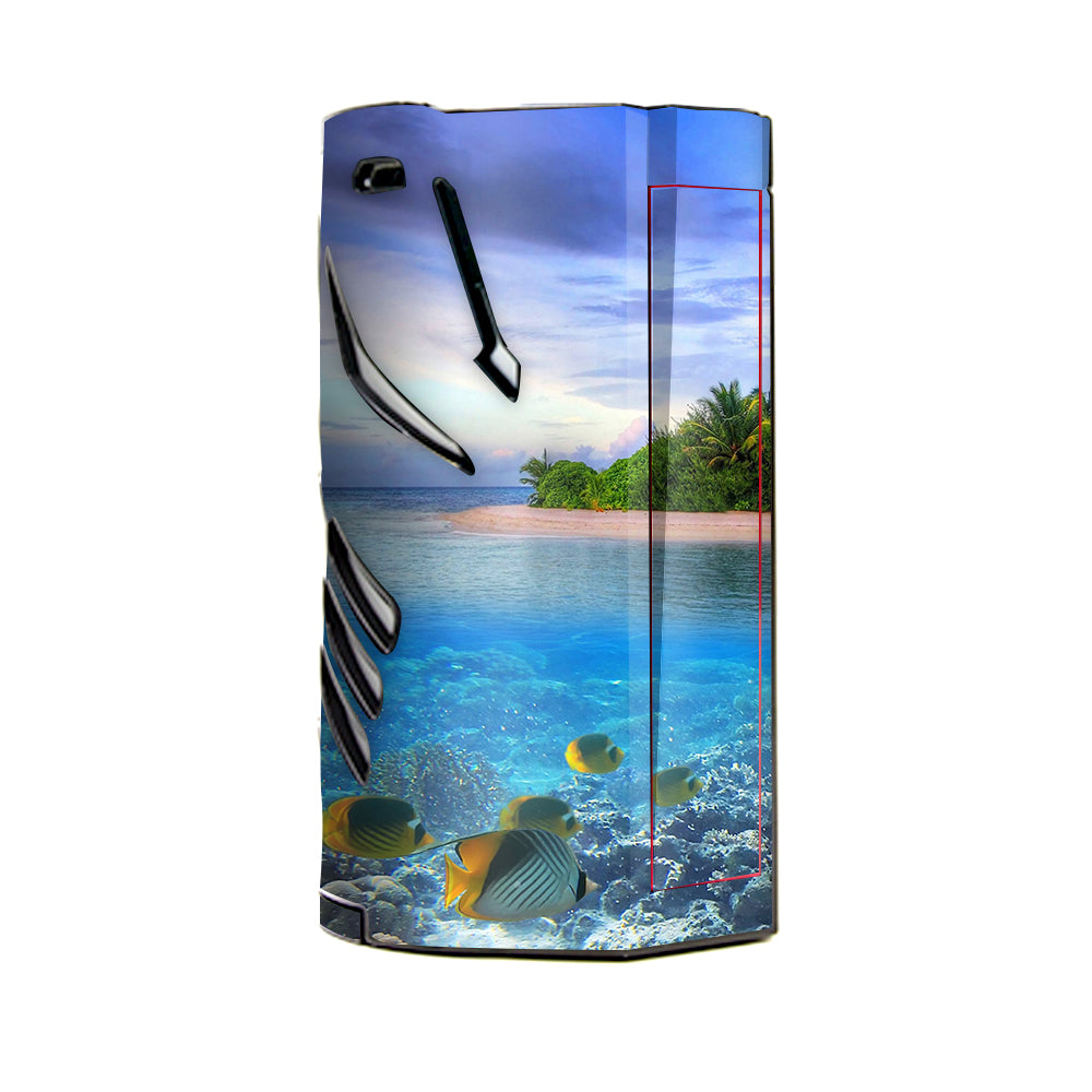  Underwater Snorkel Tropical Fish Island T-Priv 3 Smok Skin