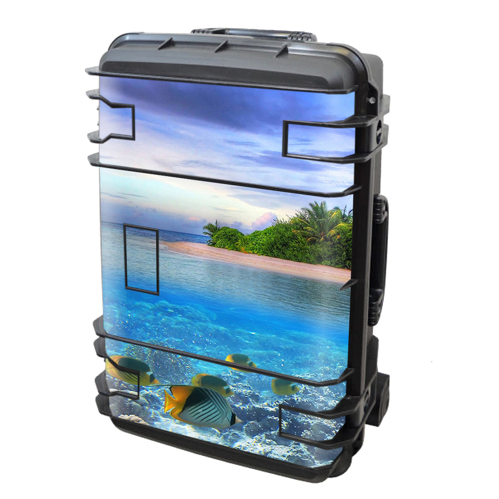Skin Decal for Seahorse SE-920 Case / Underwater Snorkel Tropical