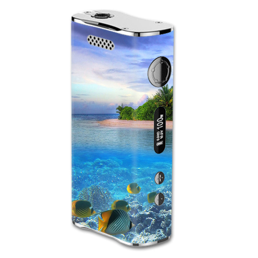  Underwater Snorkel Tropical Fish Island eLeaf iStick 100W Skin