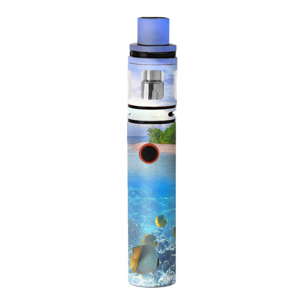  Underwater Snorkel Tropical Fish Island Smok Stick V8 Skin