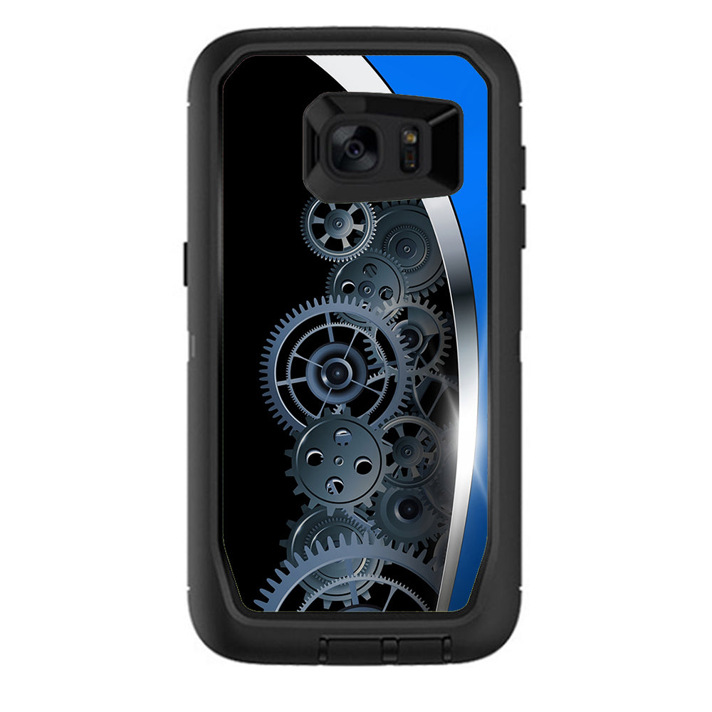  Mechanical Gears Motion Otterbox Defender Samsung Galaxy S7 Edge Skin