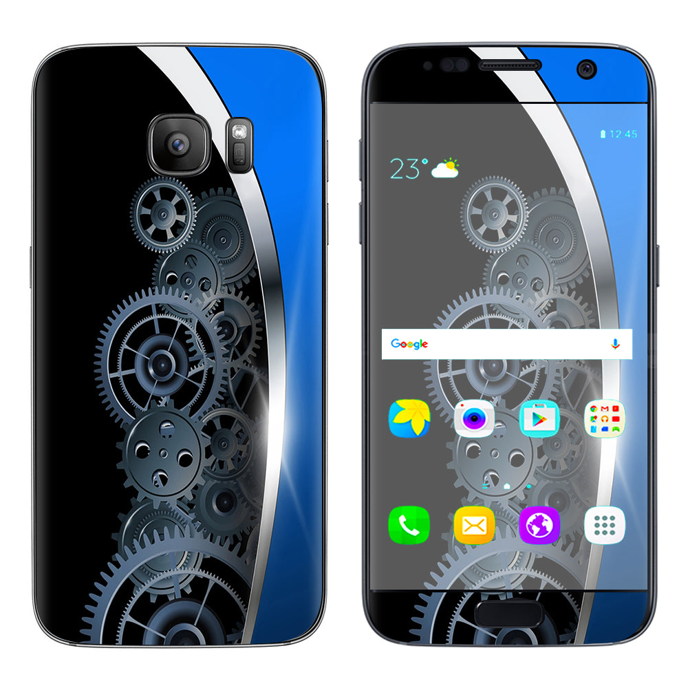  Mechanical Gears Motion Samsung Galaxy S7 Skin