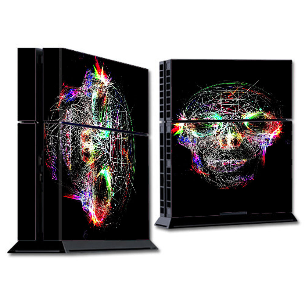  Skull Wild Line Electric Sony Playstation PS4 Skin