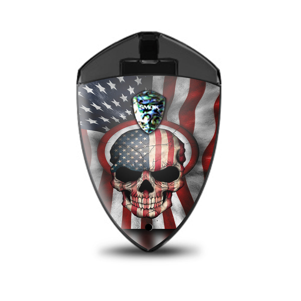  America Skull Military Usa Murica Smok Rolo Badge Skin