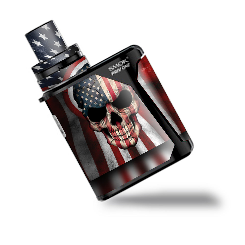  America Skull Military Usa Murica Smok Priv One Skin