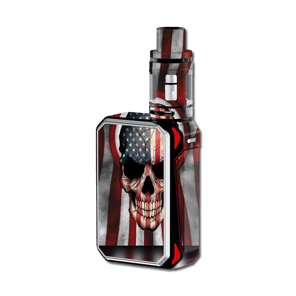 Skin Decal for Smok G-Priv 220W Vape Mod / America Skull Military USA Murica itsaskin.com Skin Decal for Smok G-Priv 220W Vape Mod / America Skull Military USA Murica itsaskin.com