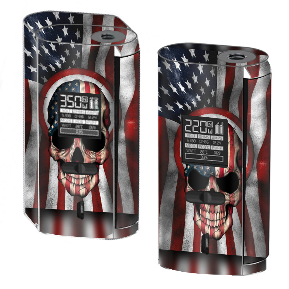  America Skull Military Usa Murica Smok GX2/4 350w Skin