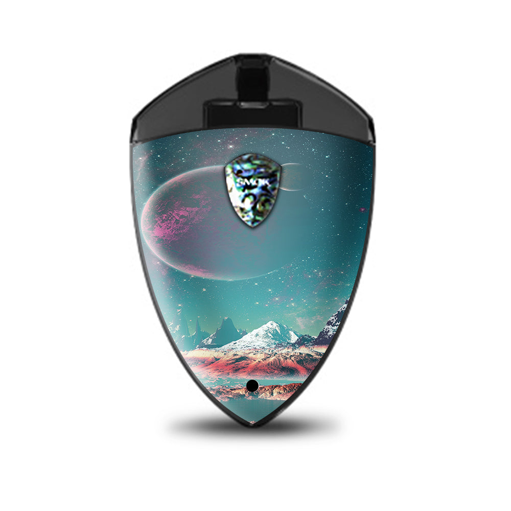  Planets And Moons Mountains Smok Rolo Badge Skin