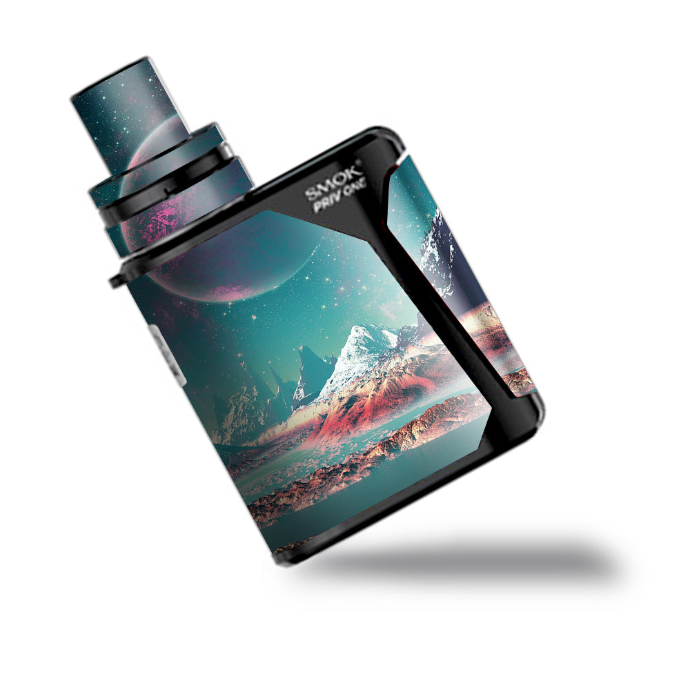  Planets And Moons Mountains Smok Priv One Skin