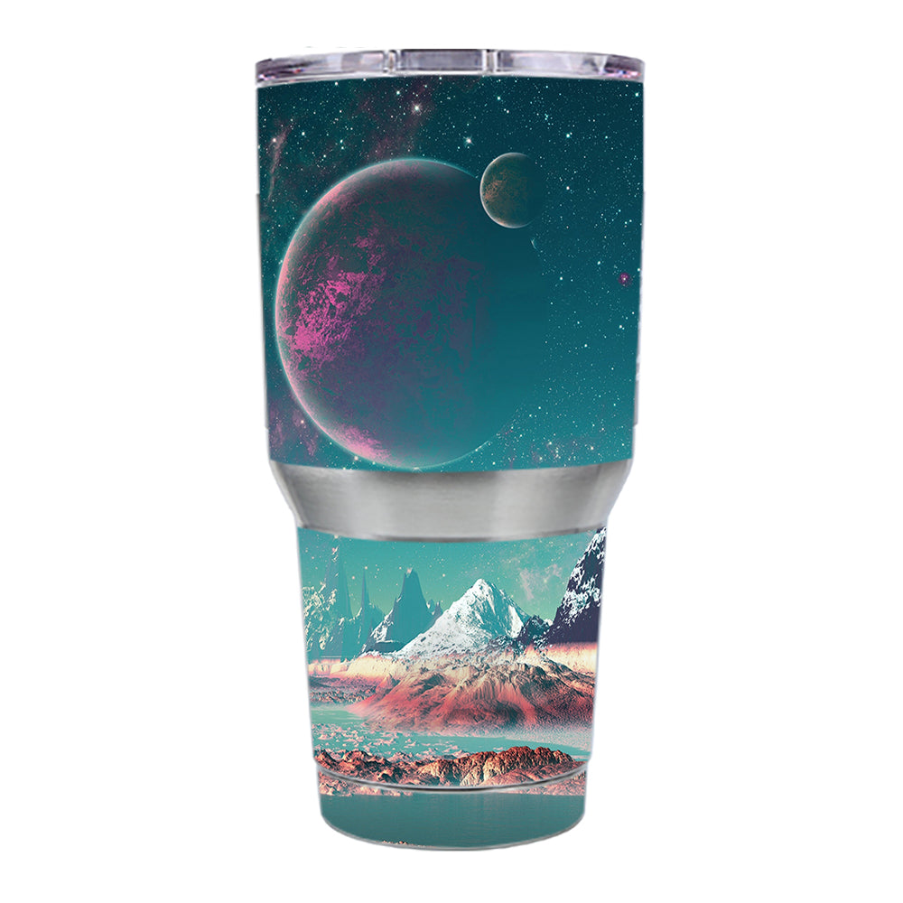  Planets And Moons Mountains Ozark Trail 30oz Tumbler Skin