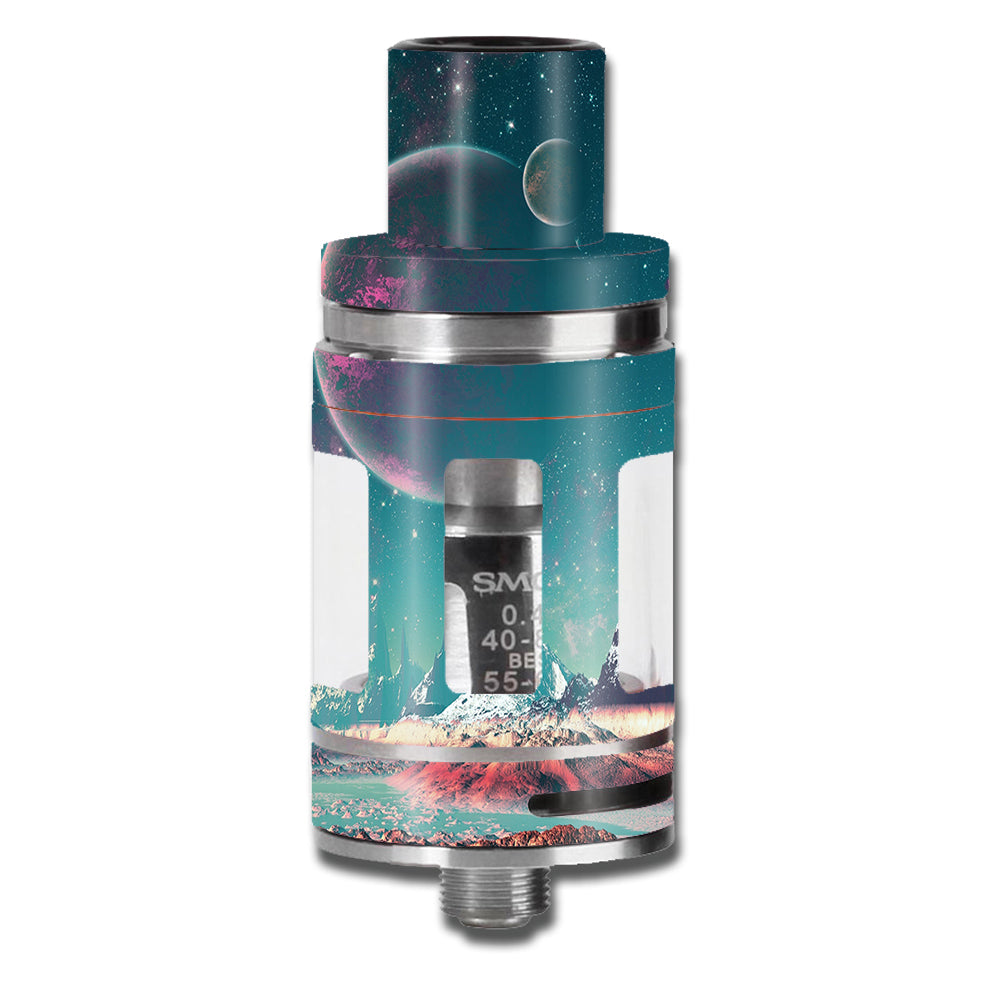  Planets And Moons Mountains Smok TFV8 Micro Baby Beast Skin