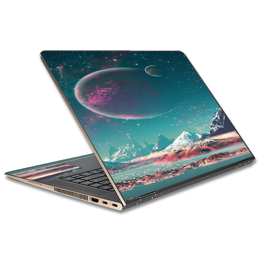  Planets And Moons Mountains HP Spectre x360 15t Skin