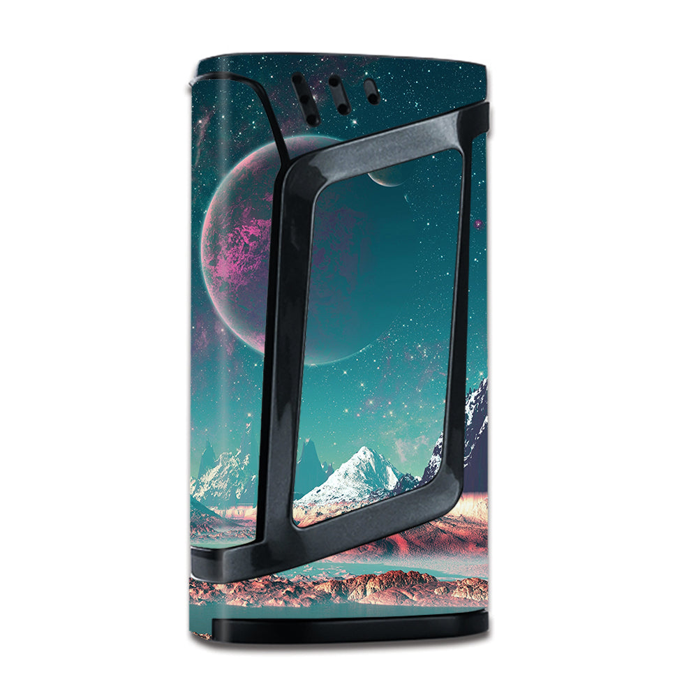  Planets And Moons Mountains Smok Alien 220W Skin