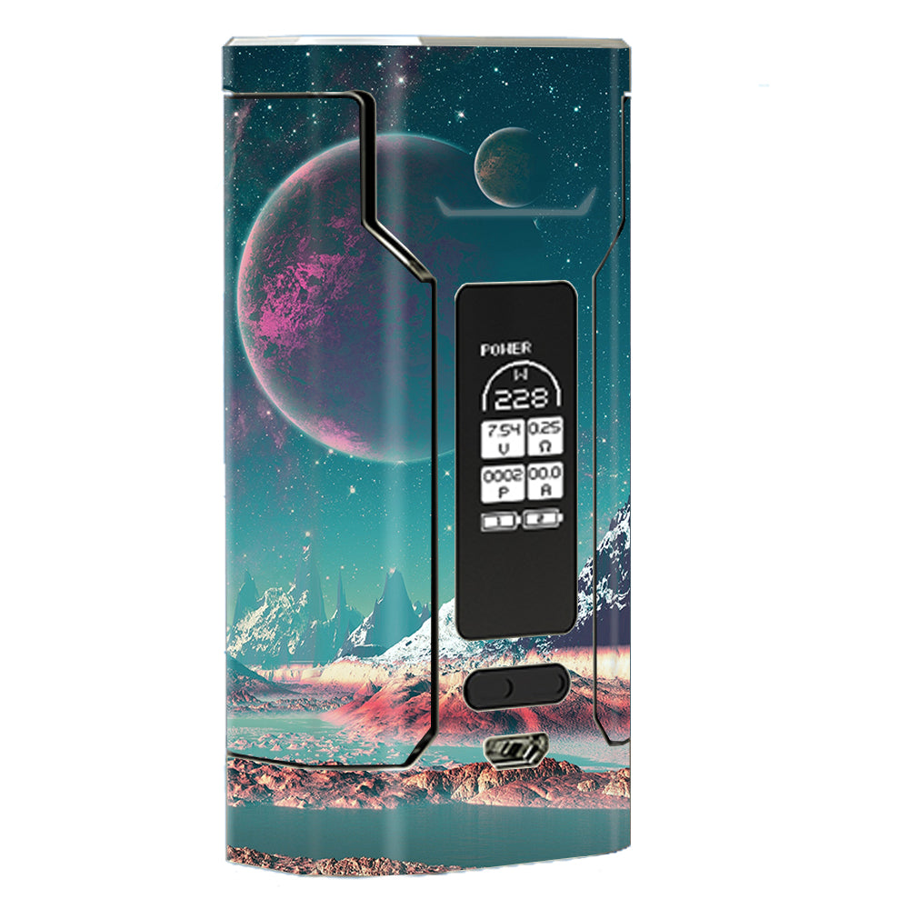  Planets And Moons Mountains Wismec Predator 228 Skin