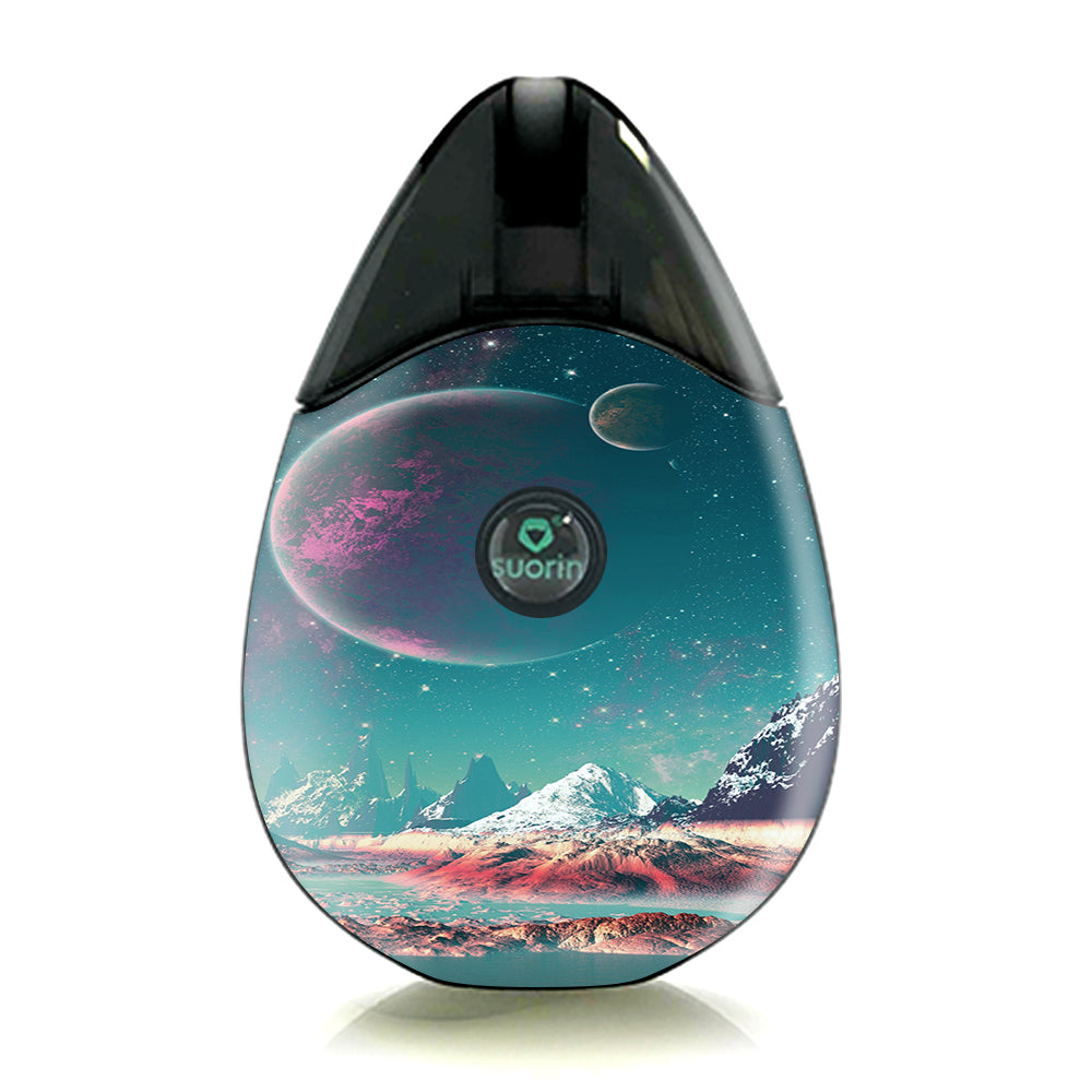  Planets And Moons Mountains Suorin Drop Skin