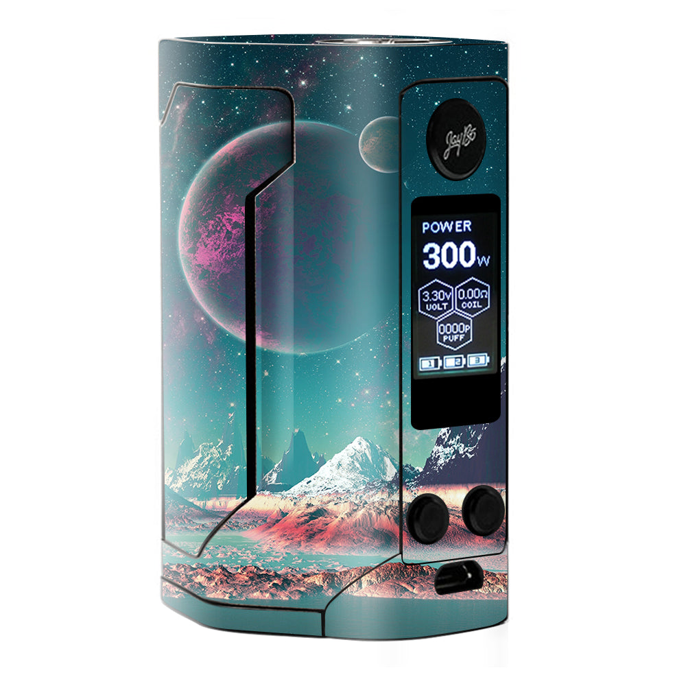  Planets And Moons Mountains Wismec RX Gen 3 Skin