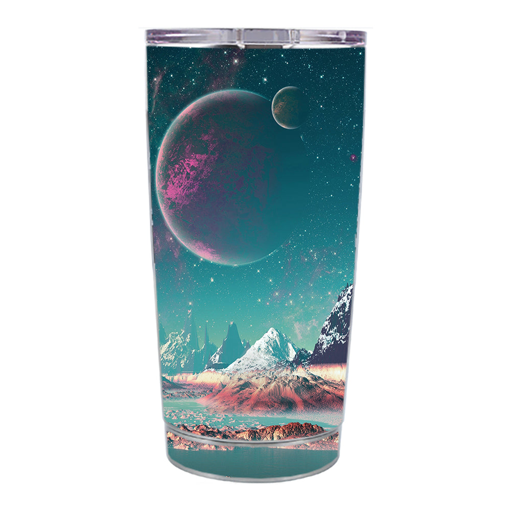 Skin Decal For Ozark Trail 20 Oz Planets And Moons Mountains Ozark Trail 20oz Tumbler Skin