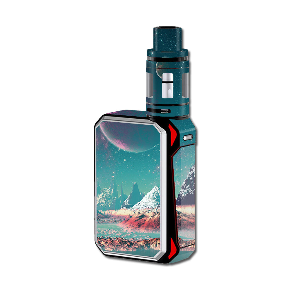  Planets And Moons Mountains Smok G-Priv 220W Skin