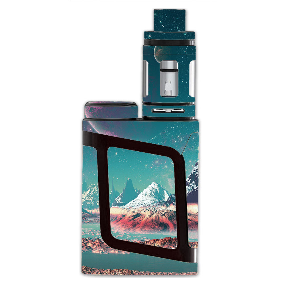  Planets And Moons Mountains Smok Alien AL85 Skin